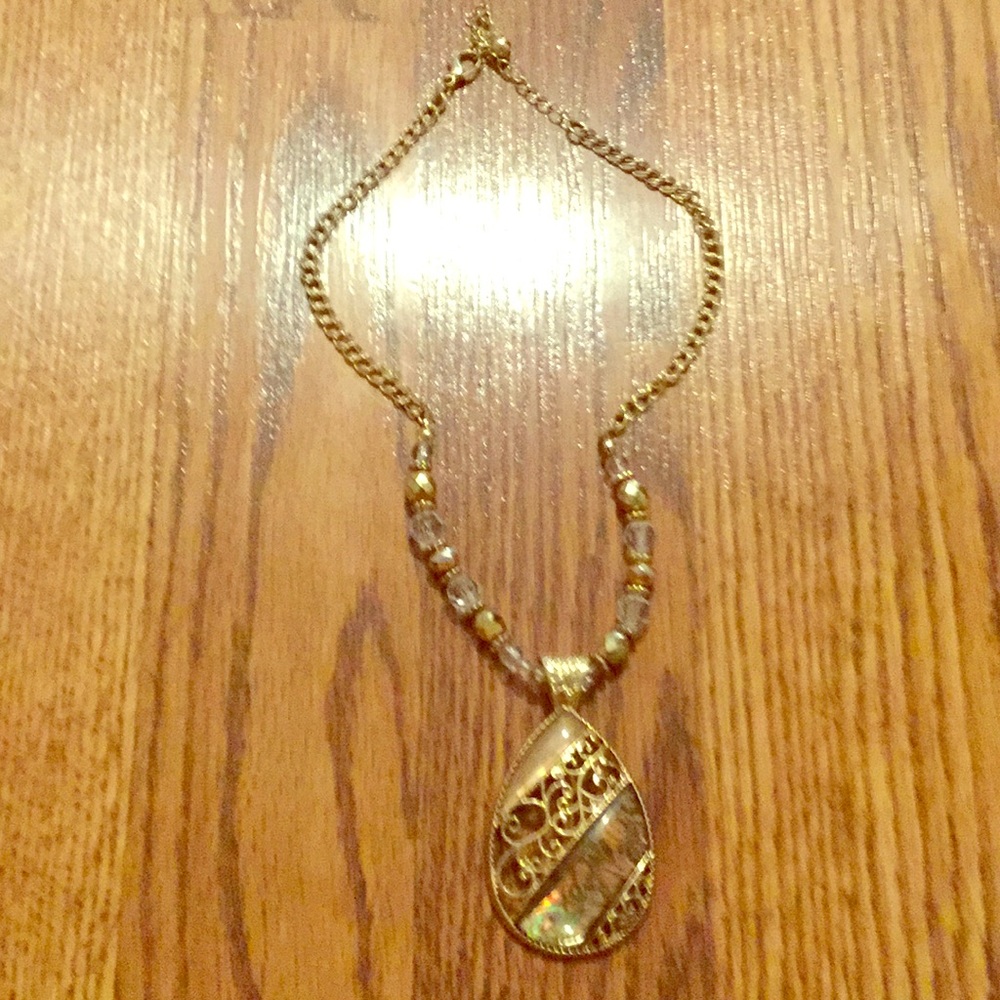 Gold necklace